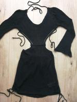 Sommer schwarzes Häkel Kleid zum Schnüren Festival Strand Gr. 38 Nordrhein-Westfalen - Herzogenrath Vorschau