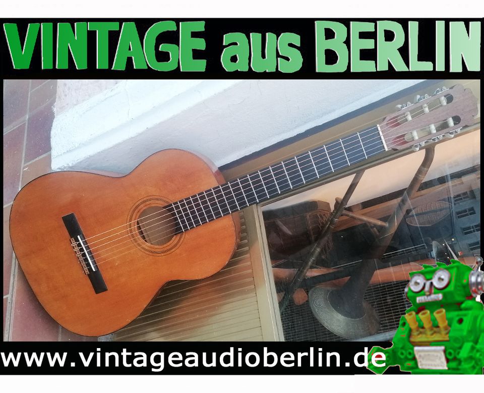 alte seltene Gitarre, Flamencogitarre vermutlich Markneukirchen in Berlin