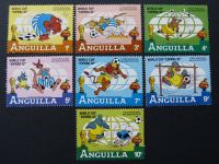 7 Briefmarken Disney World Cup Espana 82 Anguilla (8) Saarland - Nalbach Vorschau