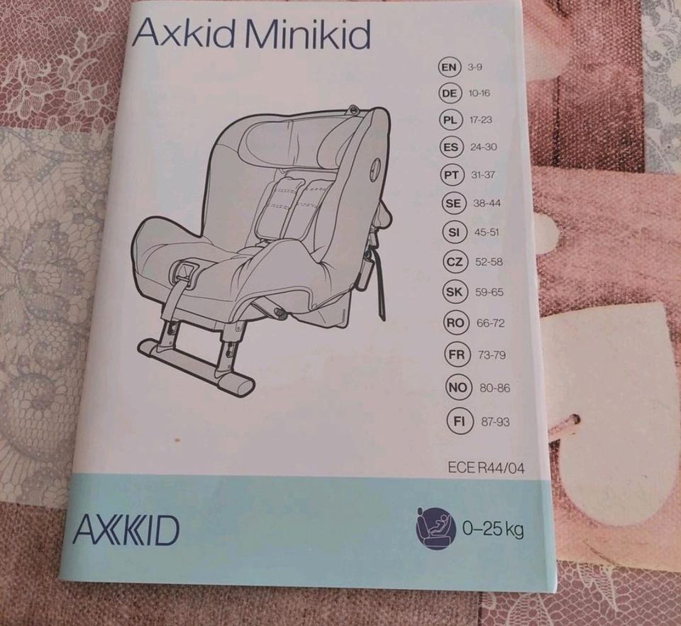 Premium Kindersitz, Autositz Axkid Minikid in Flensburg