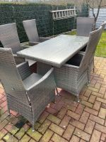 Ratan Gartengarnitur 6 Stühle 1 Tisch Rheinland-Pfalz - Hermeskeil Vorschau