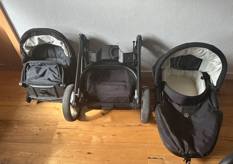 Kinderwagen + Sportsitz Mutsy evo in Stadtbergen