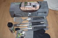 Hochwertiges Grill-Set 6teilig Zange Outdoor Regal Essigspender Niedersachsen - Geestland Vorschau