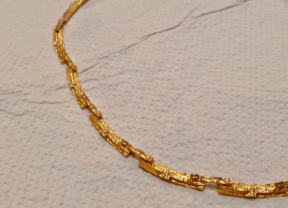 LAPPONIA Collier, 585 Gold, 27,8 g, 1976 in Berlin