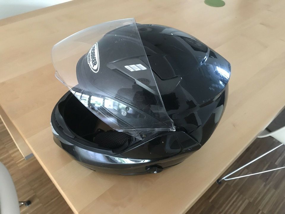 ProBiker Helm schwarz glänzend in Aachen