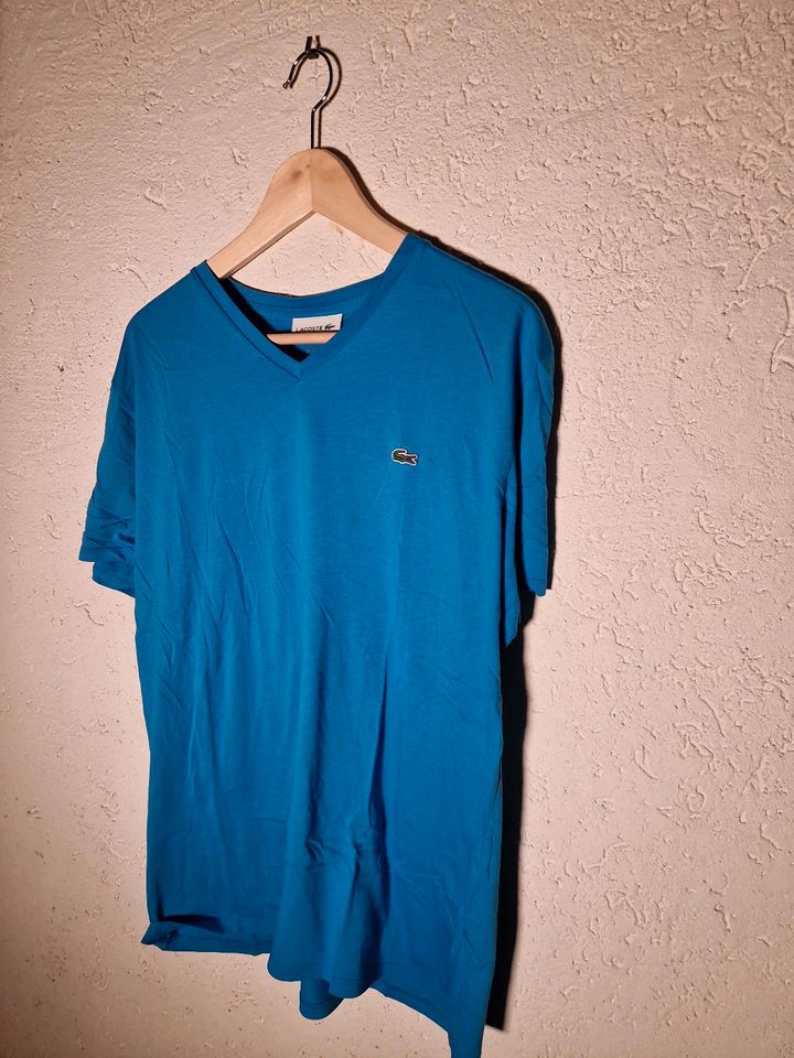 Lacoste T-Shirt XL Blau in Erftstadt