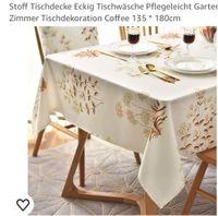 Neu! Unbenutzt! Textil-Tischdecke abwaschbar Hessen - Waldems Vorschau