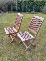 Zwei Gartenstühle aus Holz, klappbar Königs Wusterhausen - Kablow Vorschau