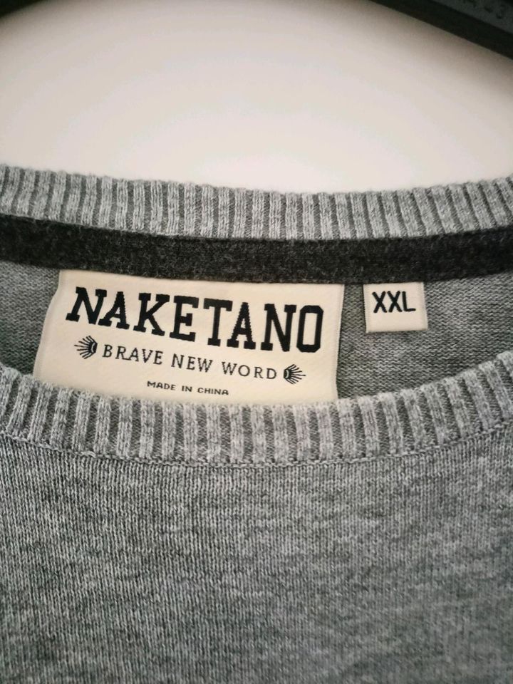 Naketano Pullover XXL grau in Mettmann