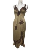 Mandalay Vintage Damen Kleid Beige Gold 6 S 36 Bayern - Bad Reichenhall Vorschau