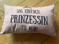 Sag einfach Prinzessin Kissen + Kissenbezug Rosa Niedersachsen - Braunschweig Vorschau