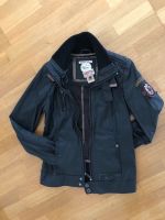 Khujo Jacke Bikerlook mir Gürtelschnallen Schwarz Size M 38 Saarland - Bexbach Vorschau