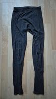 Basic Legging Stoff Hose Grau Meliert Hessen - Hilders Vorschau