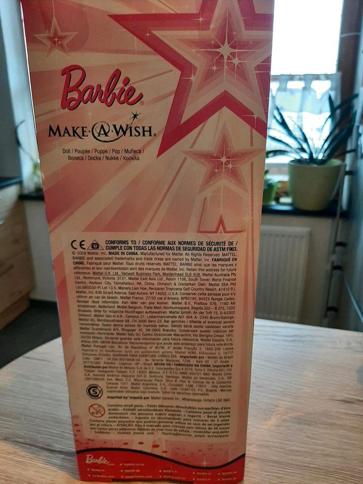 Barbie make a wish pink rosa OVP neu Deko Vitrine Trend in Schechen