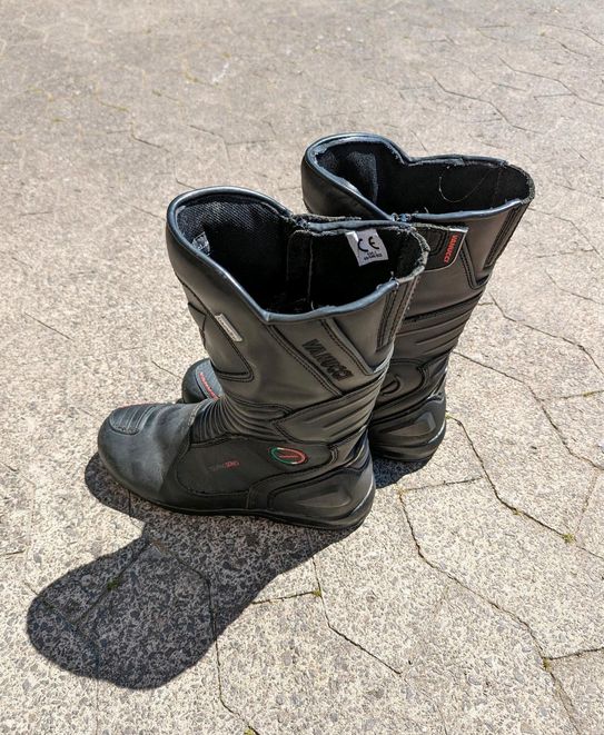 Vanucci VTB2 Motorrad Stiefel Größe 42 Echtleder Sympatex in Buseck