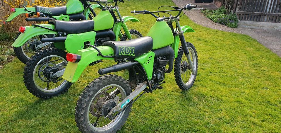 Kawasaki KDX 175 Twinshock Geländesport Enduro KX 125 in Jena