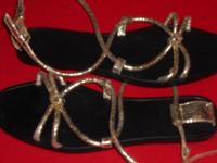 Damensandalen von H&M / Größe 41 / neuwertig Baden-Württemberg - Althengstett Vorschau
