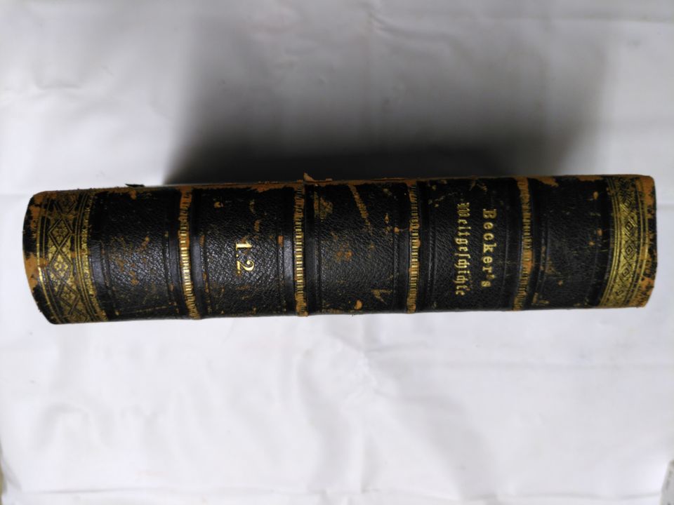 K. Fr. Beckers Weltgeschichte 10 Bände, Berlin 1860 in Groß-Umstadt