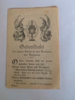 Antiquarischer Gebetszettel Bayern - Cham Vorschau