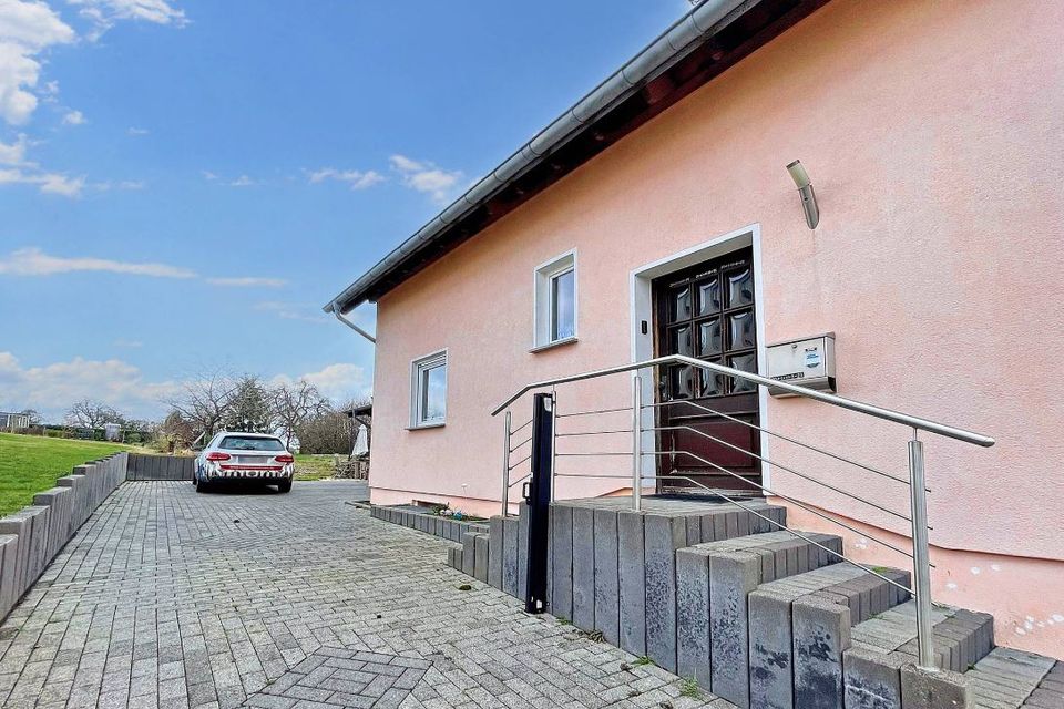 Einfamilienhaus mit tollem Weitblick in Zemmer-Rodt + Solarenergie + ca. 22 km bis LUX in Zemmer