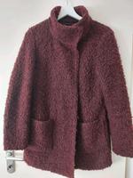 Boucléjacke Strick Teddy Esprit Gr. S rot bordeaux Übergangsjacke Köln - Widdersdorf Vorschau