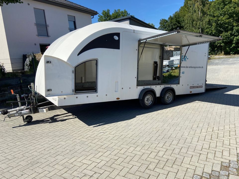 ❌ Verkauf geschl. Autotransproter Brian James Trailer RT4 ❌ in Dresden