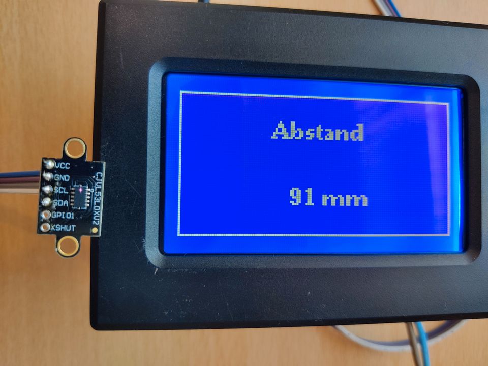 Laser Entfernungsmesser VL53L0X LCD Einbau Panel Meter in Rosenheim