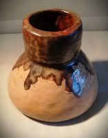 Vase Tonvase handgetöpfert Handarbeit Vintage Horn-Lehe - Lehesterdeich Vorschau