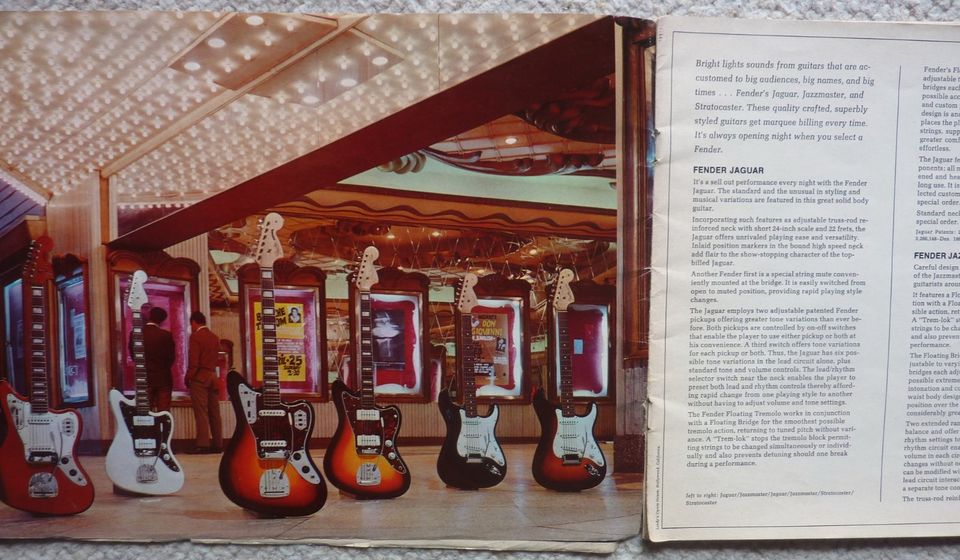 Fender Katalog 1969 in Viechtach