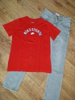 Nike T-Shirt rot Gr.134/140 Nordrhein-Westfalen - Menden Vorschau