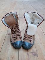 Converse Allstar Halbstiefel aus Leder mit Wolle Größe 39 Schleswig-Holstein - Brunsbek Vorschau
