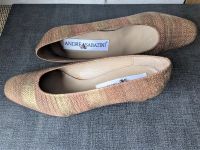 Schicke braun-beige Schuhe, Gr. 37 1/2, Ledersohle, wie neu! Nordrhein-Westfalen - Velbert Vorschau