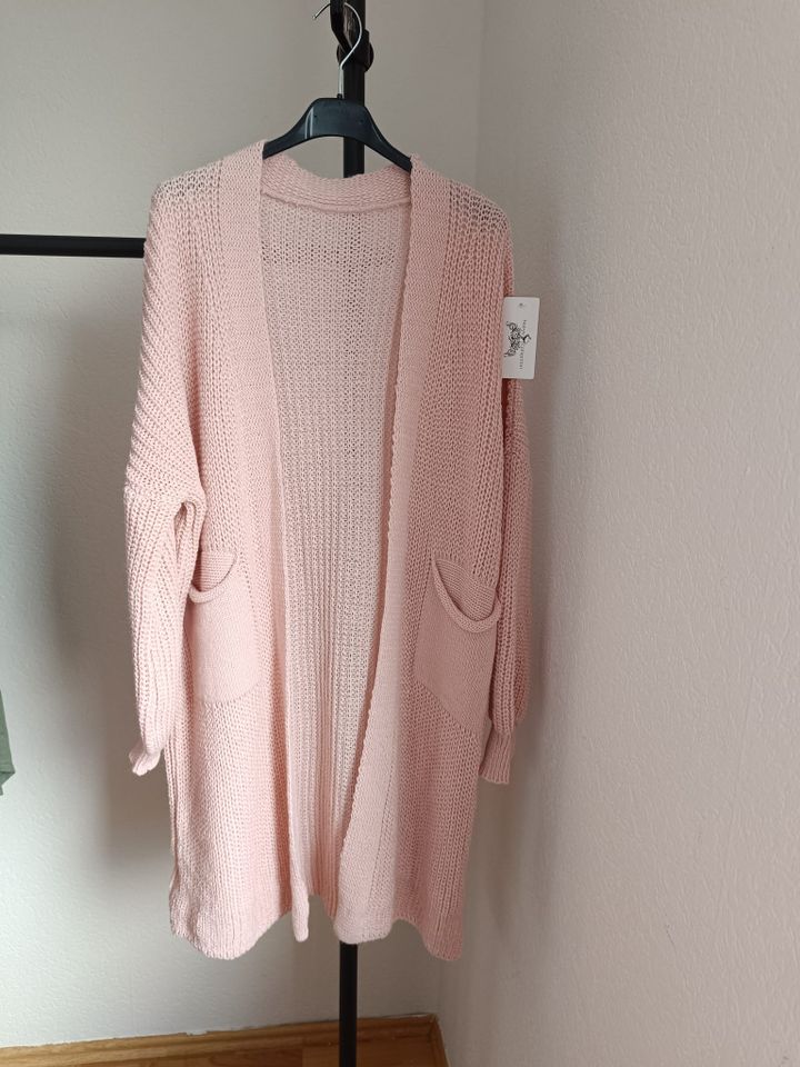 Cardigan - Lange Strickjacke - Gr. 38 - 42/44 - neue Sommerware in Bottrop