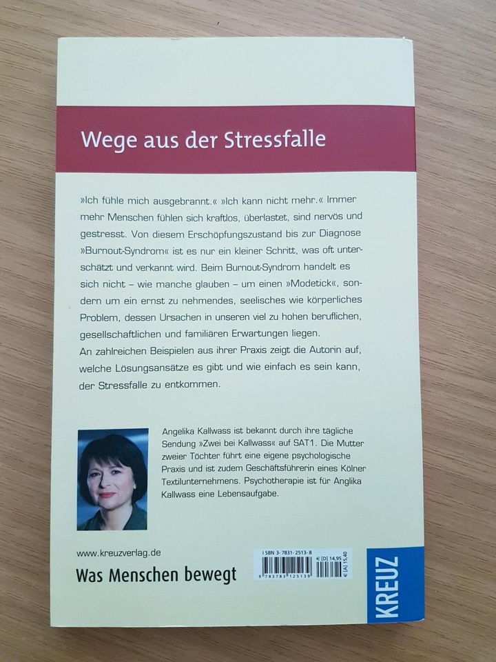 Buch "Das Burnout-Syndrom" von Angelika Kallwass in Schwabach