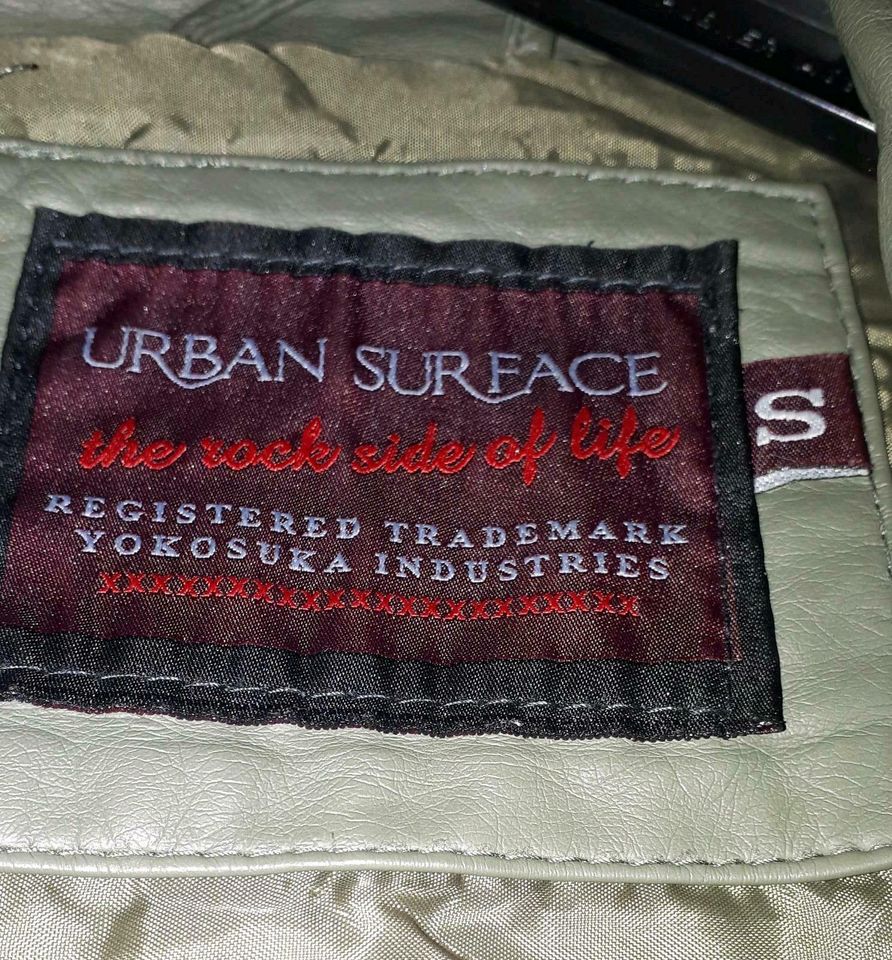 Kunstlederjacke Urban Surface Khaki in Lünen