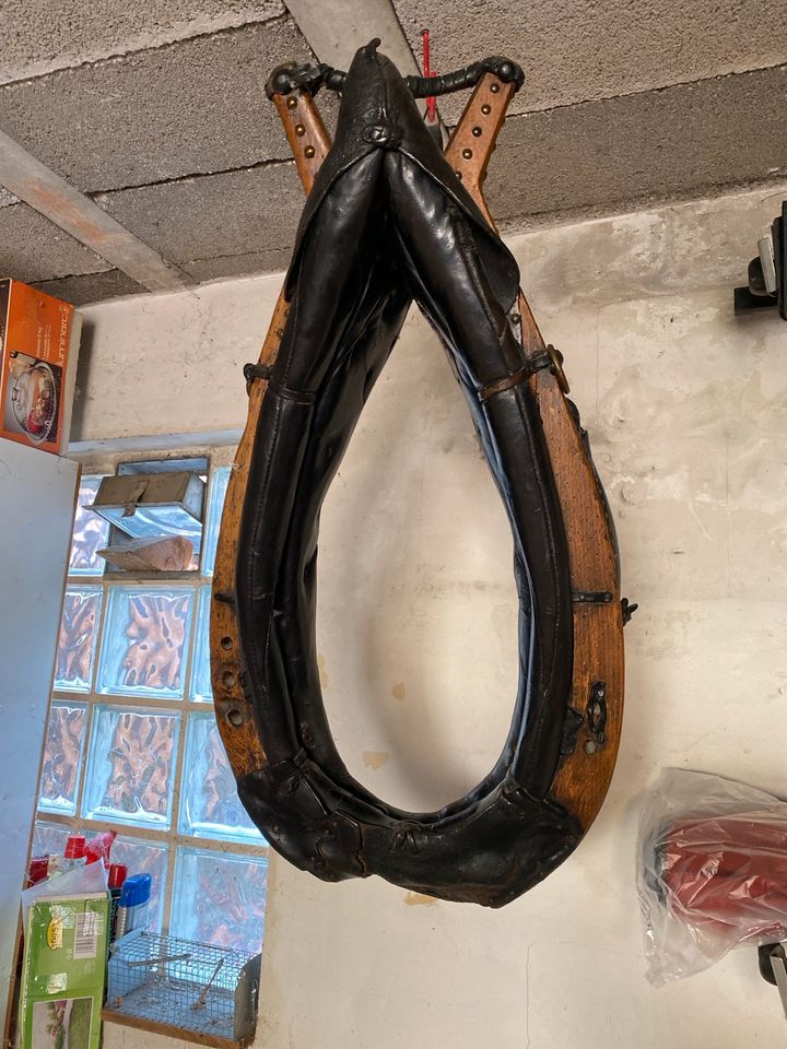 Pferdekummert ohne Spiegel liebevoll restauriert in Hüffenhardt