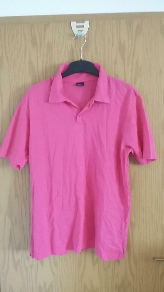 Polo-Shirt/Poloshirt von s.Oliver, rosa, Gr. XL / L in Roth