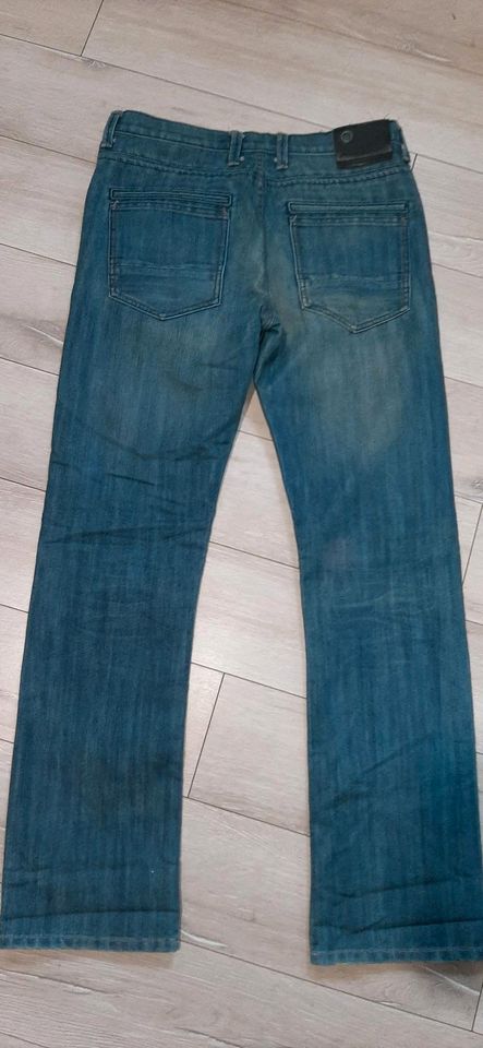 Herrenjeans Jeans S. Oliver Petrol W 33/34/36 L 34 in Obergurig