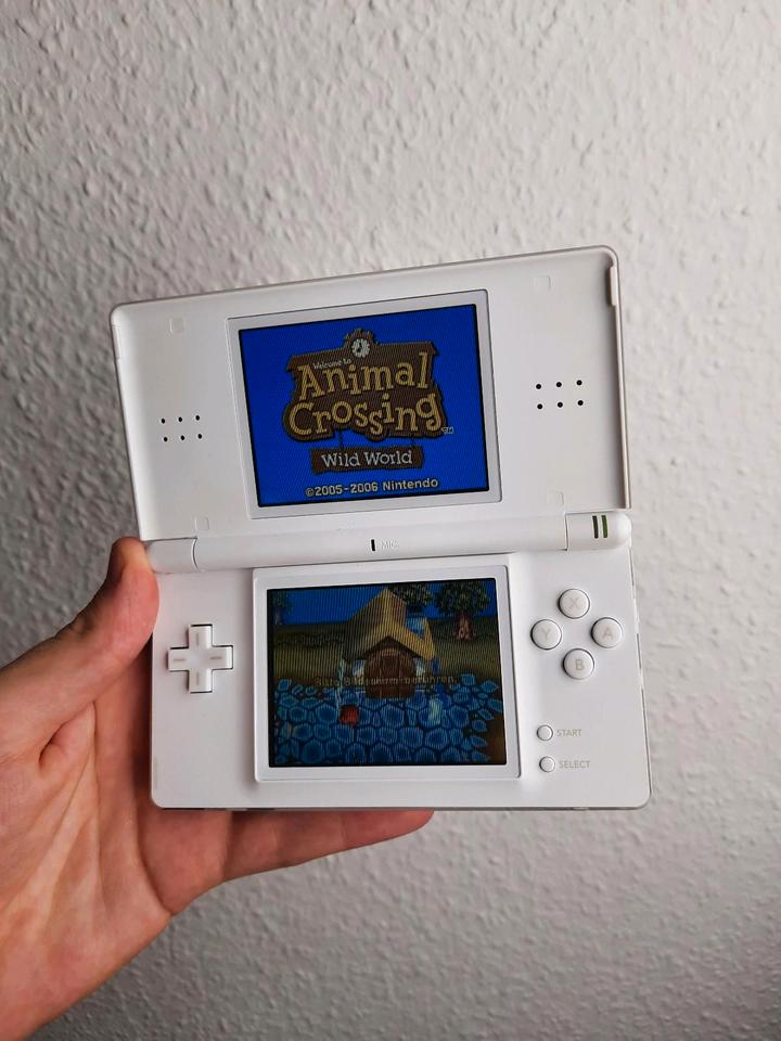 Nintendo DS Lite Konsole Weiß Animal Crossing Wild World | TOP in Hannover