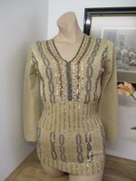 Imagini Pullover gold braun Perlen Pailletten Gr XL  Gr M neu Baden-Württemberg - Isny im Allgäu Vorschau