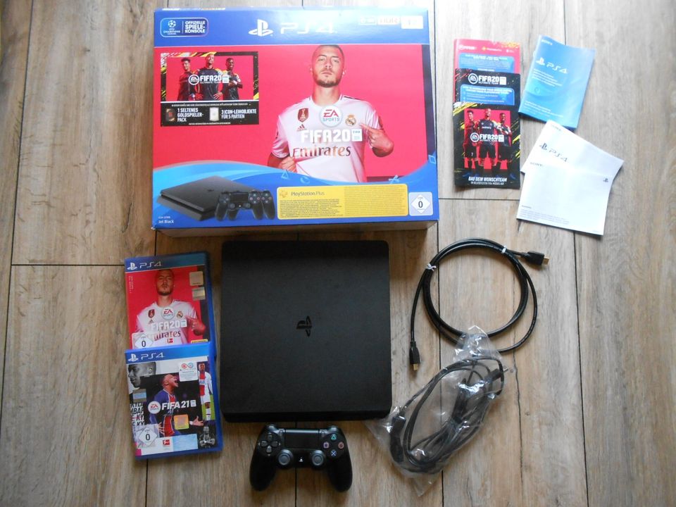 Playstation PS4 FIFA 20 1TB in Originalverpackung m. Controller in Stulln