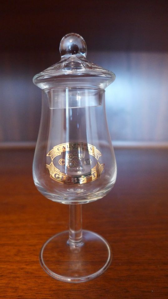 7 Calvados Gläser mit Deckel in Tuchenbach
