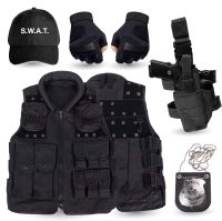 Kostümheld® 6 in 1 SWAT Unisex Kostüm für Herren & Damen Set Baden-Württemberg - Sandhausen Vorschau