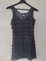 schwarzes Träger Shirt mit Vulants, Gr. 34 Bayern - Karlsfeld Vorschau