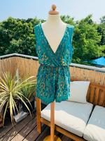 Moda ibizaa Ibiza boho Hippie Gr 36 38 40 grün türkis jumpsuit Düsseldorf - Derendorf Vorschau
