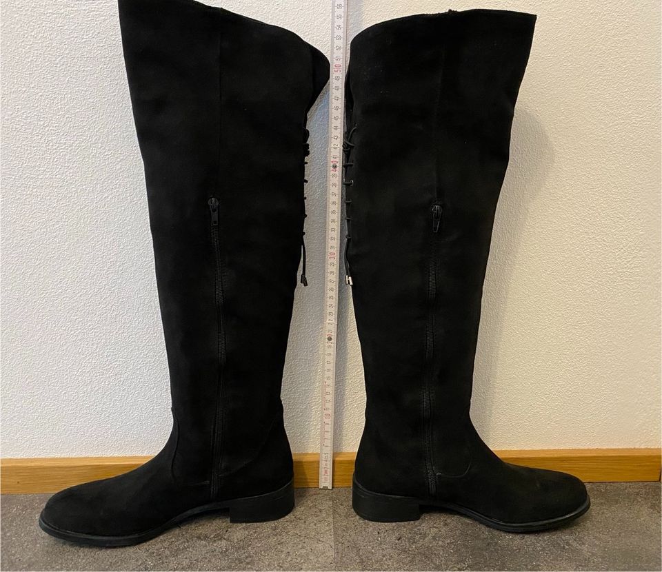 Stiefel Damenschuh Gr. 40 schwarz Marke Pesaro NEU in Weidenberg