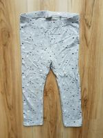 H&M HuM HM Leggings grau Glitzer Sterne Gr. 92 TOP Brandenburg - Elsterwerda Vorschau