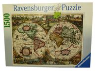 PUZZLE „Historische Weltkarte“ 1500 Teile  Nr.9330 Baden-Württemberg - Bretten Vorschau