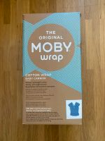 Original Moby Wrap Tragetuch in blau Frankfurt am Main - Riederwald Vorschau