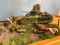 Modellbau Diorama Panzer Belgien AIFV 1:35 Unikat Nordrhein-Westfalen - Warburg Vorschau